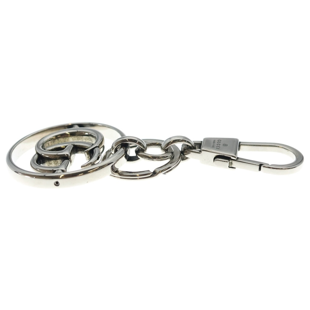 GUCCI(グッチ) ダブルG クリップ付き キーホルダー シルバー 752067 レディース