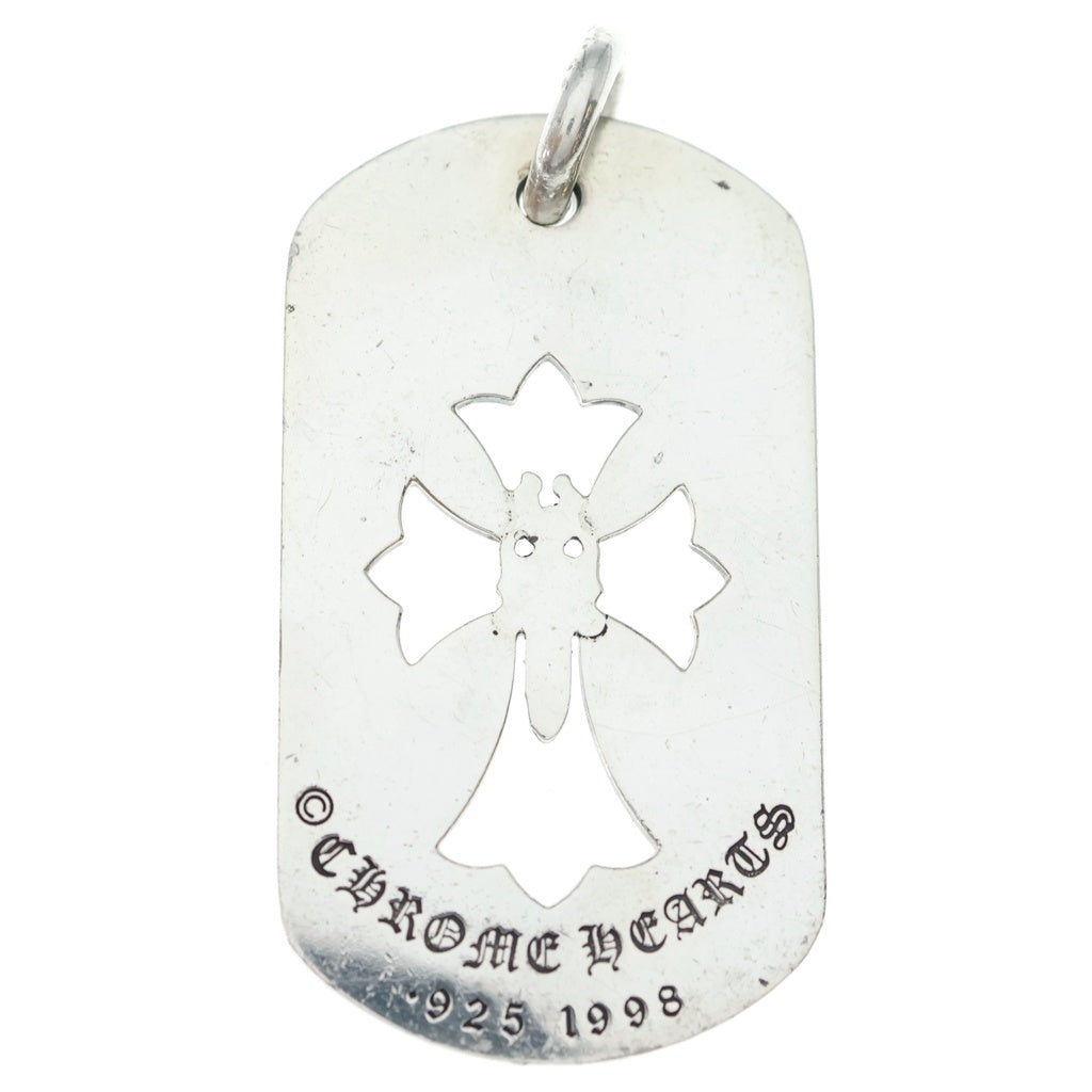 CHROME HEARTS(クロムハーツ) D TAG LRG LTD ラージドッグタグ LA限定ラージドッグタグネックレストップ