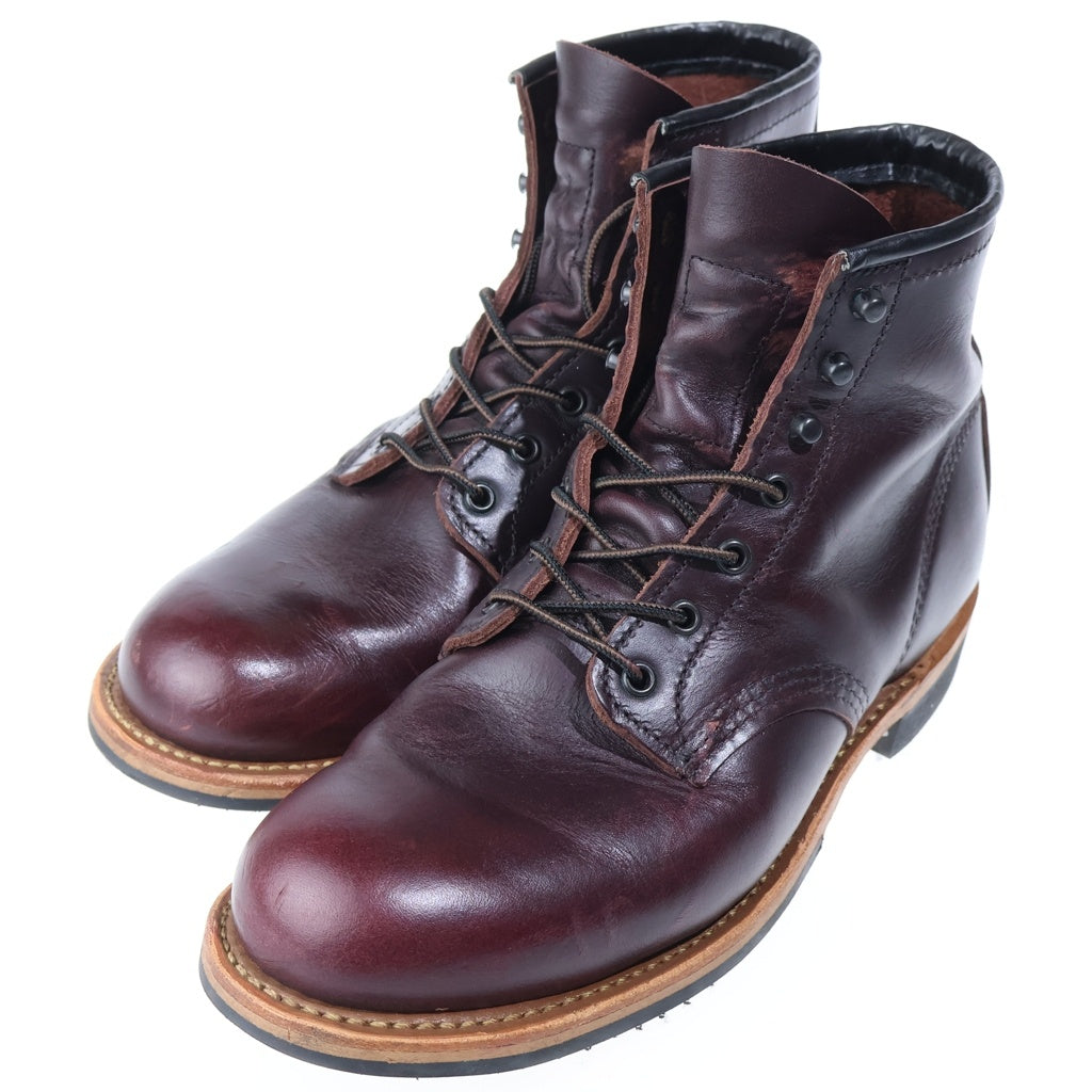 RED WING(レッド ウイング) Beckman ベックマン ブラックチェリーエクスカリバー Dワイズ ハイカットレザーブーツ 9419