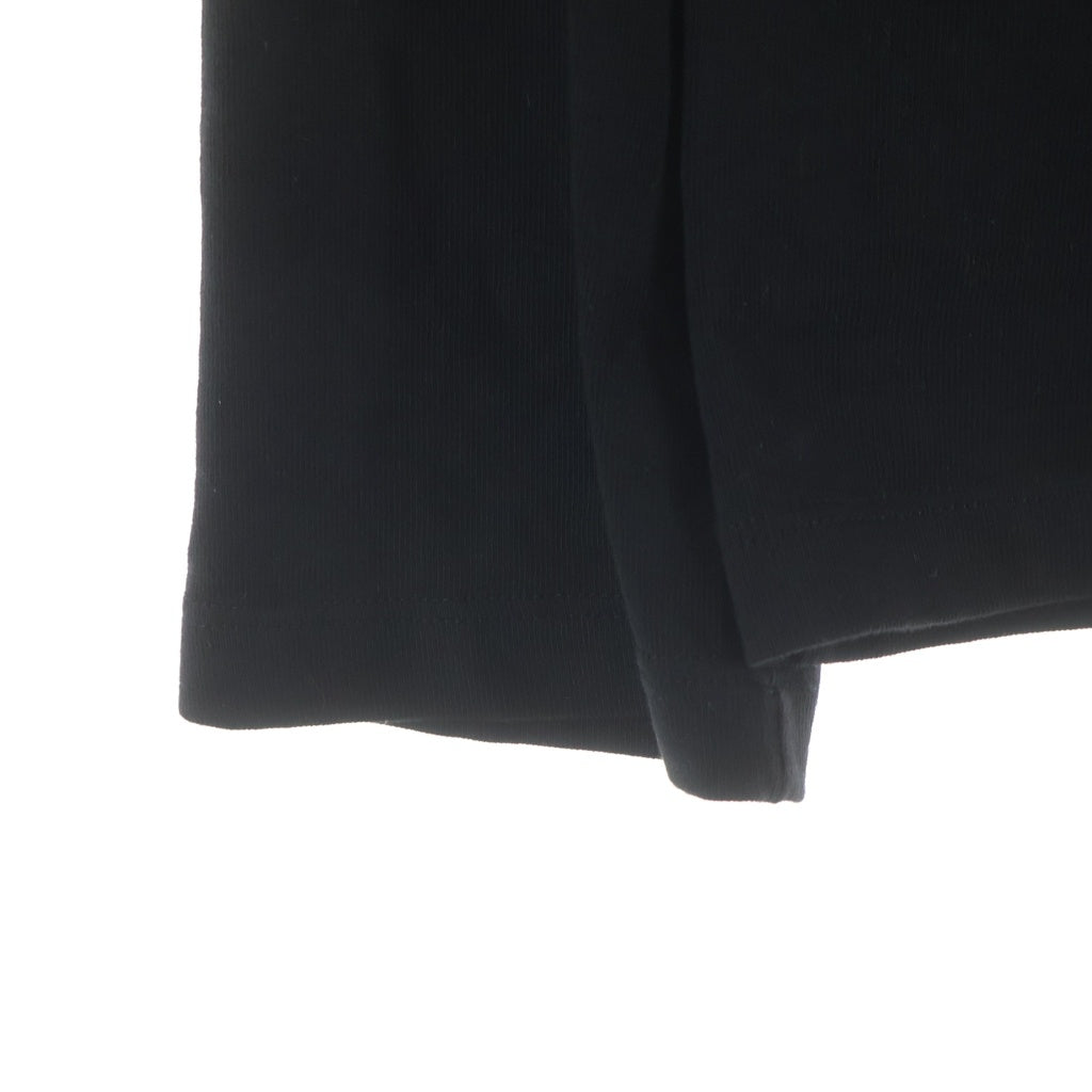 MONCLER(モンクレール) ラバーワッペン付き 長袖Tシャツ ロングスリーブカットソー ブラック F20918D70710