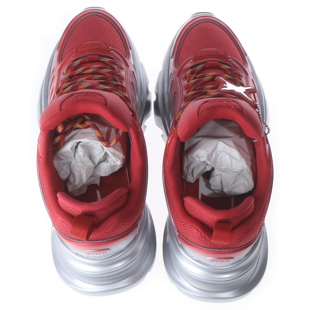 DIOR(ディオール) B44 BLADE ブレード ローカットスニーカー レッド 3SN306ZQE39142