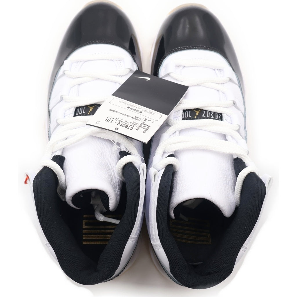 NIKE(ナイキ) AIR JORDAN 11 RETRO Gratitude エアジョーダン11 レトロ グラティテュード ミッドカットスニーカー ホワイト/ブラック US9/27cm CT8012-170
