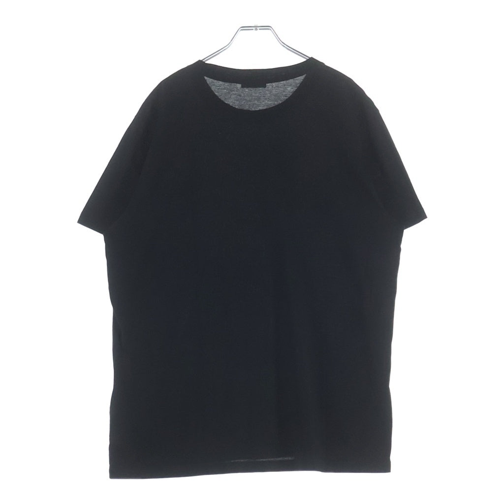 DIOR(ディオール) DIOR MONTAIGNE モンテーニュ プリント半袖Tシャツ クルーネックカットソー ブラック 593J668D3018