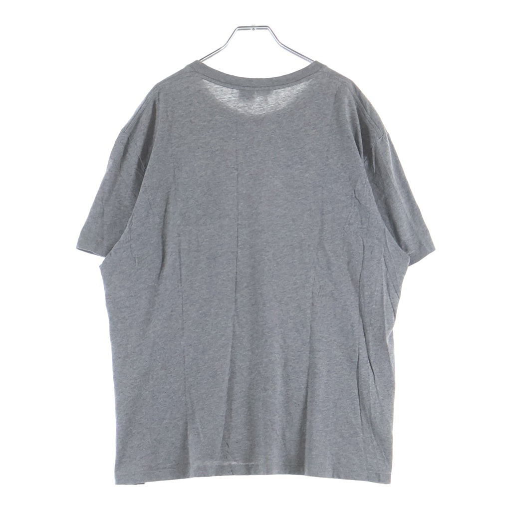 LOEWE(ロエベ) 24SS PAULA'S IBIZA パウラズ イビザ パイル アナグラムロゴ刺繍 クルーネック 半袖Tシャツ カットソー グレー H616Y22X67