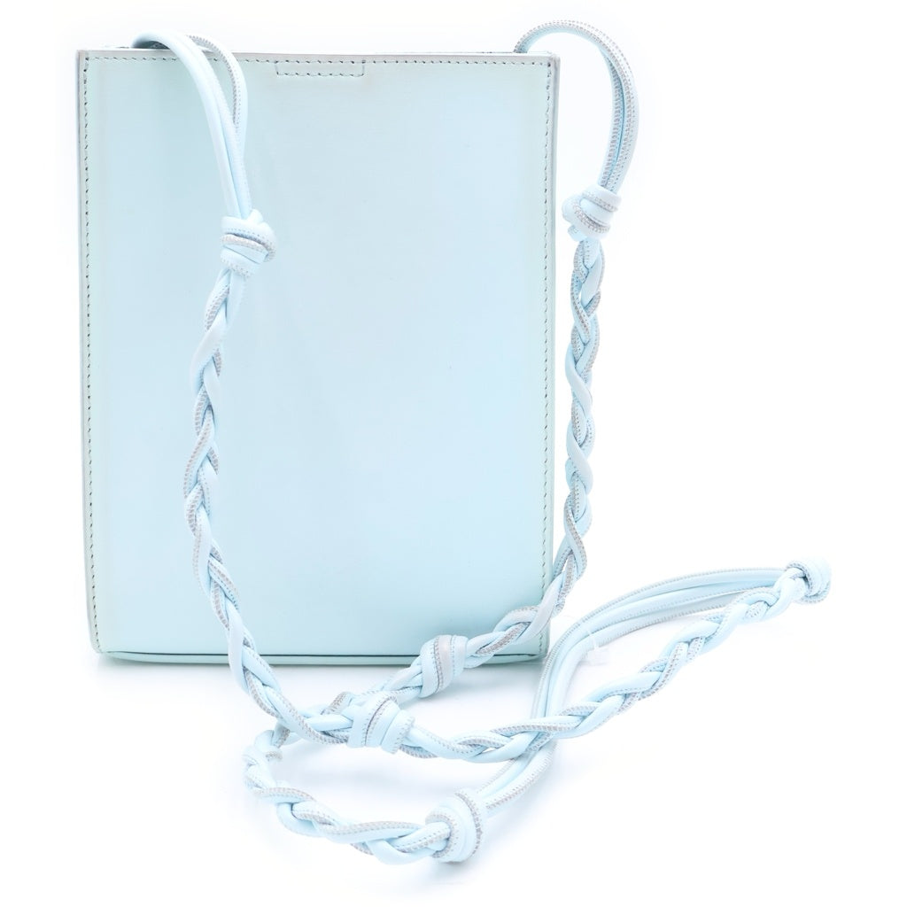 JIL SANDER(ジルサンダー) Tangle タングル スモール レザー ショルダーバッグ ブルー レディース