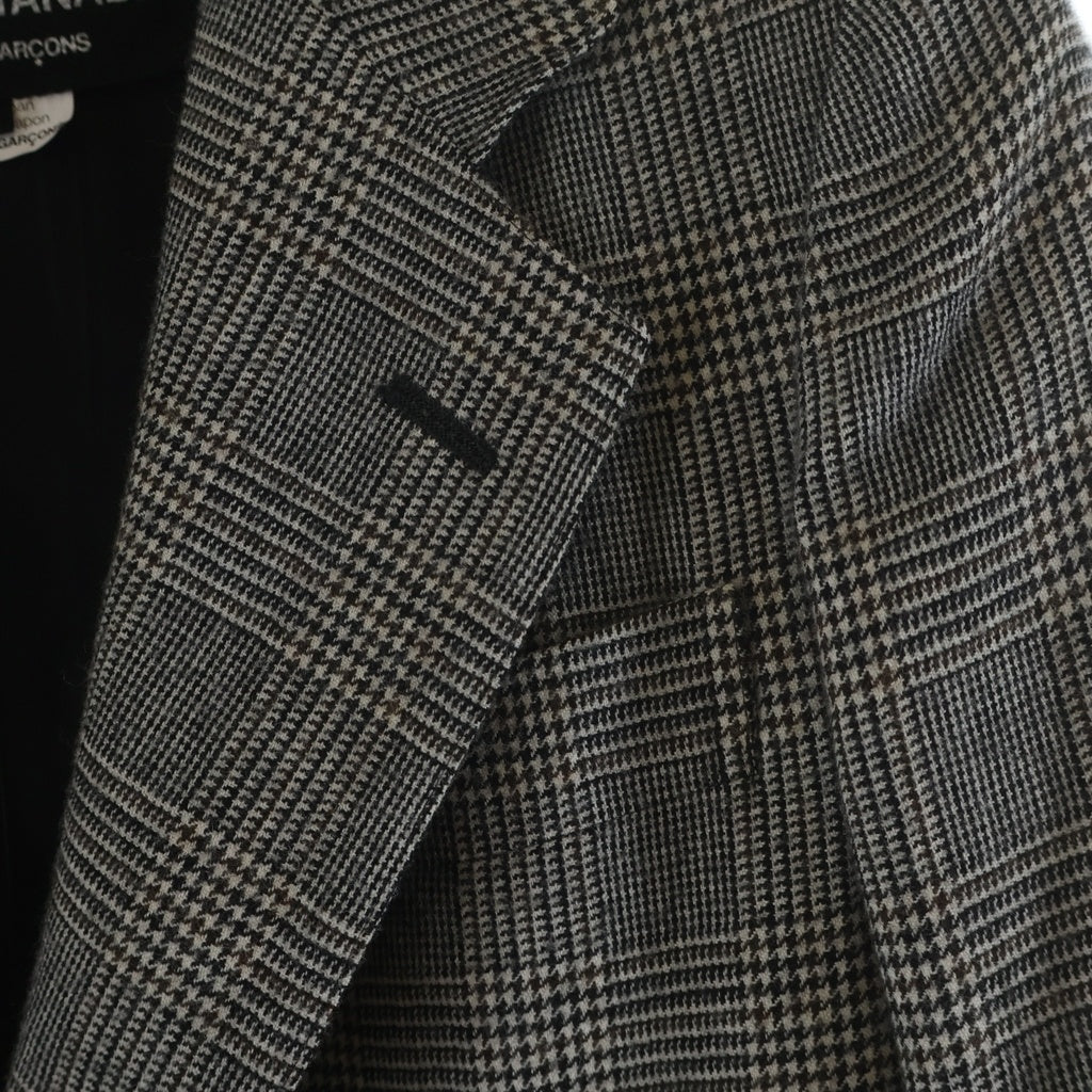 JUNYA WATANABE COMME des GARCONS(ジュンヤワタナベ コムデギャルソン) チェック 千鳥格子 チェスターコート マルチカラー JJ-C045 レディース