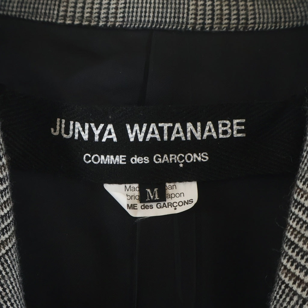 JUNYA WATANABE COMME des GARCONS(ジュンヤワタナベ コムデギャルソン) チェック 千鳥格子 チェスターコート マルチカラー JJ-C045 レディース