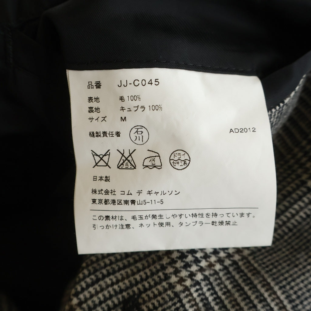 JUNYA WATANABE COMME des GARCONS(ジュンヤワタナベ コムデギャルソン) チェック 千鳥格子 チェスターコート マルチカラー JJ-C045 レディース