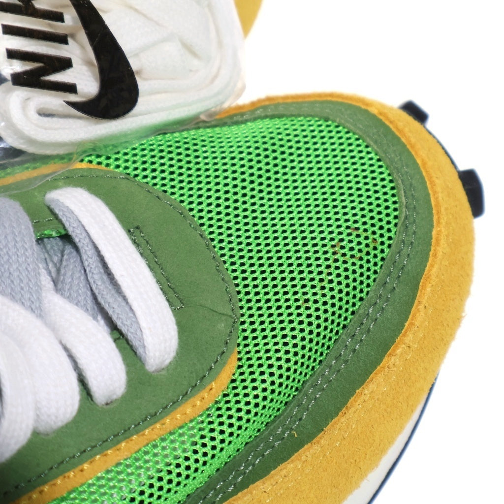 NIKE(ナイキ) ×sacai LD WAFFLE サカイ LD ワッフル ローカットスニーカー グリーン/オレンジ US8/26cm BV0073-300