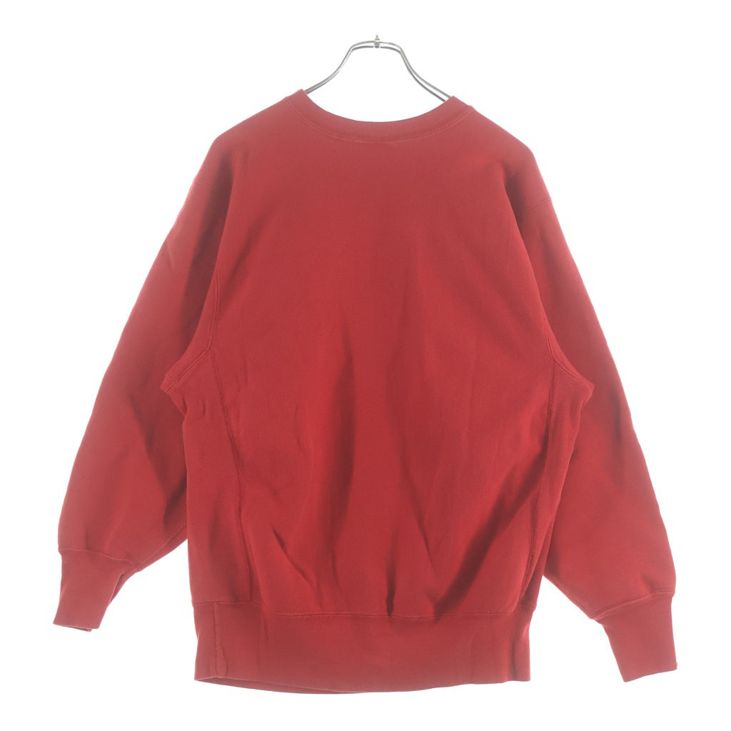 CHAMPION(チャンピオン) 80s REVERSE WEAVE IOWA リバースウィーブ アイオワ トリコタグ フロントプリント スウェットトレーナー レッド
