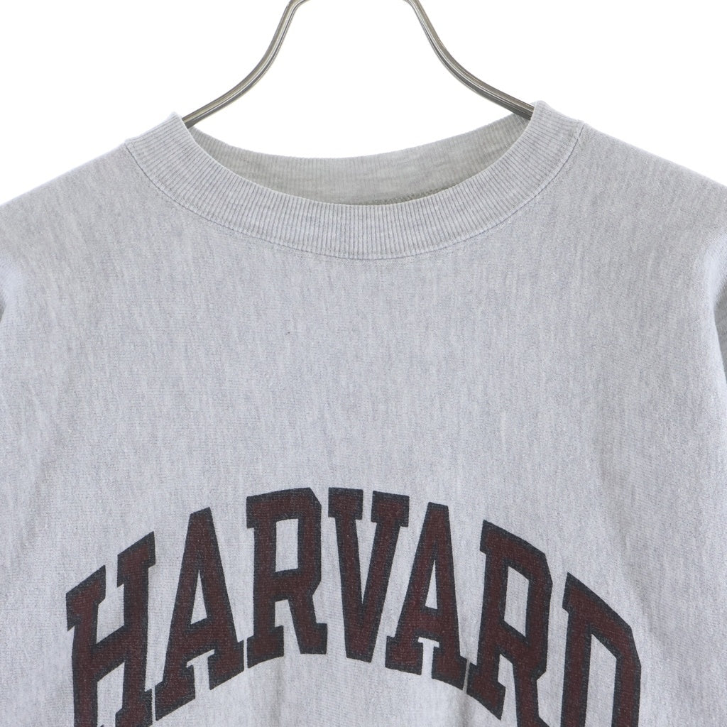 CHAMPION(チャンピオン) 90s REVERSE WEAVE HARVARD リバースウィーブ ハーバード 刺繍タグ スウェットトレーナー グレー