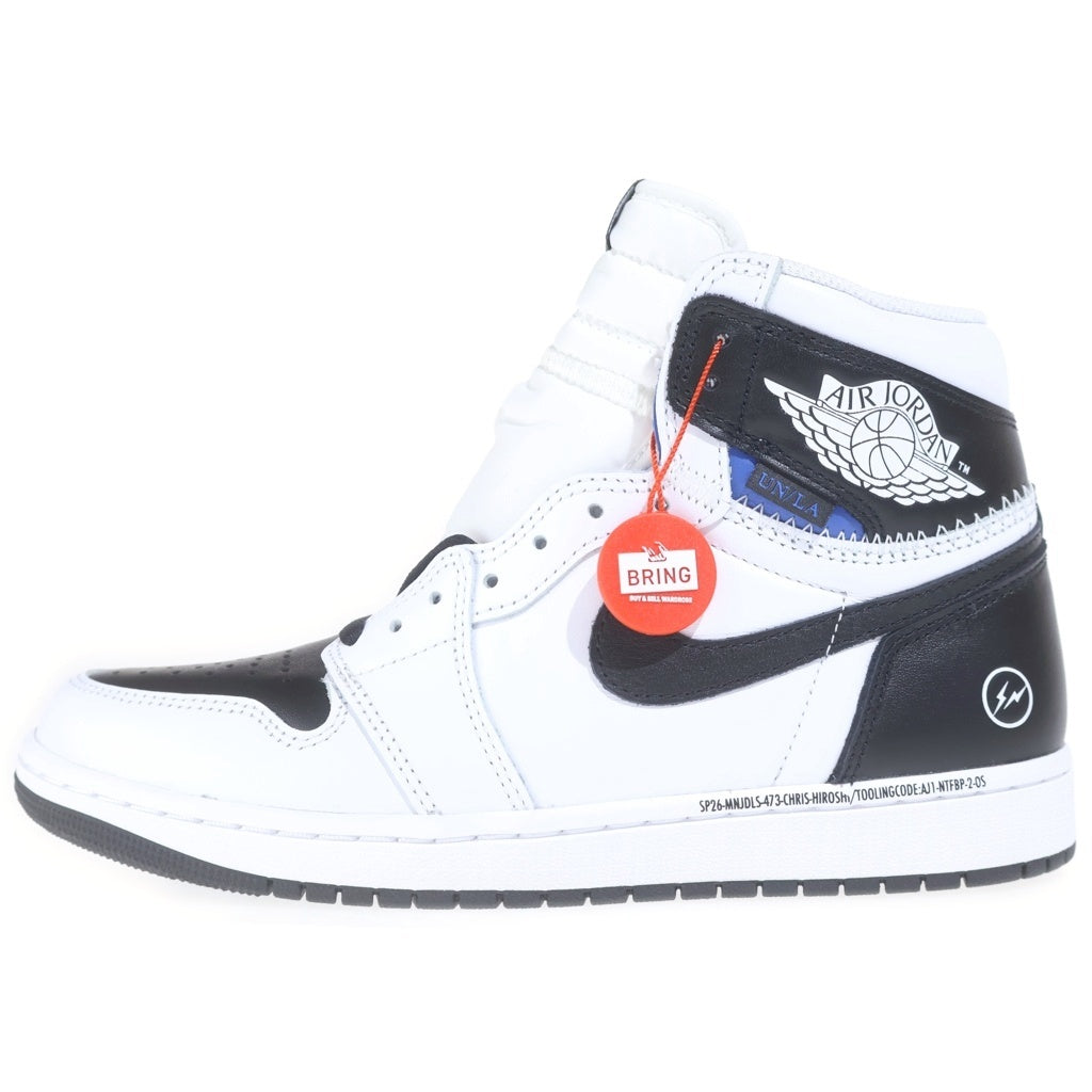 NIKE(ナイキ) ×FRAGMENT DESIGN ×UNION AIR JORDAN 1 RETRO HIGH OG フラグメントデザイン ユニオン エアジョーダン1 レトロ ハイカット スニーカー US9/27cm II7282-100