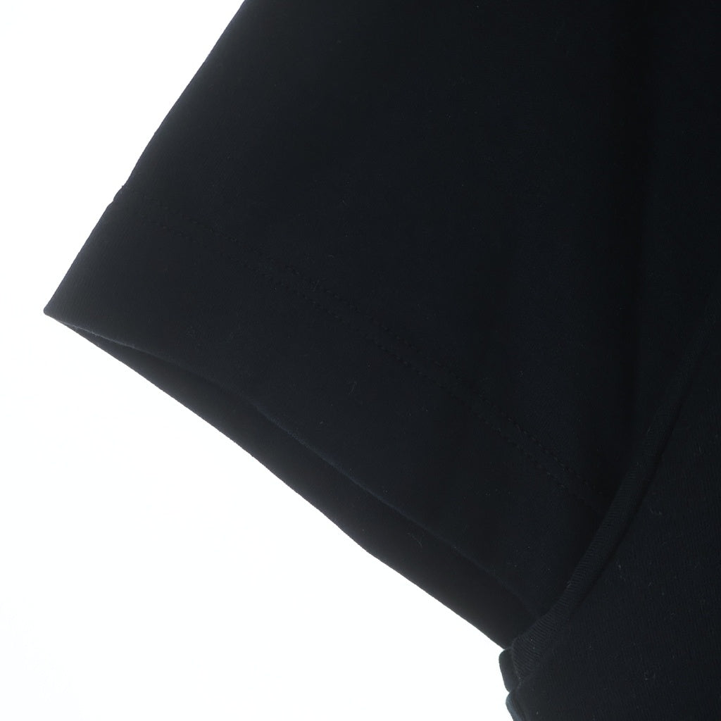LOUIS VUITTON(ルイヴィトン) 19SS サイドストラップ ネックモチーフ レディース 半袖Tシャツ カットソー ブラック FGTS03