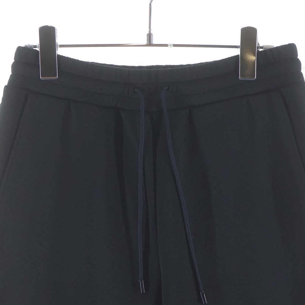 LOUIS VUITTON(ルイヴィトン) 24SS モノグラム エンボス ジョガー トラックパンツ ブラック HJY46W