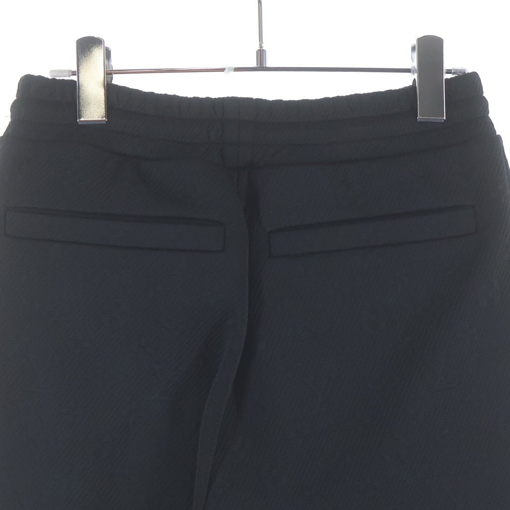 LOUIS VUITTON(ルイヴィトン) 24SS モノグラム エンボス ジョガー トラックパンツ ブラック HJY46W