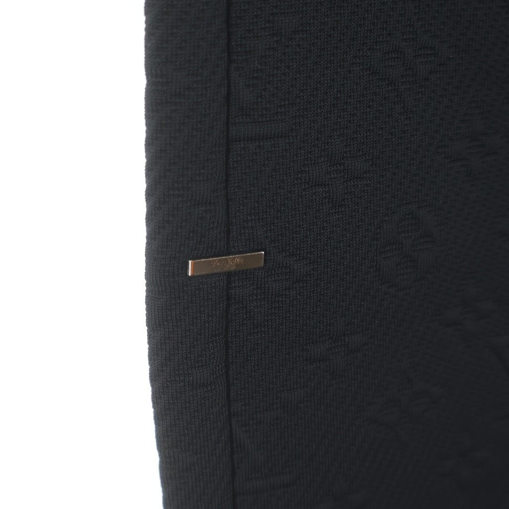 LOUIS VUITTON(ルイヴィトン) 24SS モノグラム エンボス ジョガー トラックパンツ ブラック HJY46W