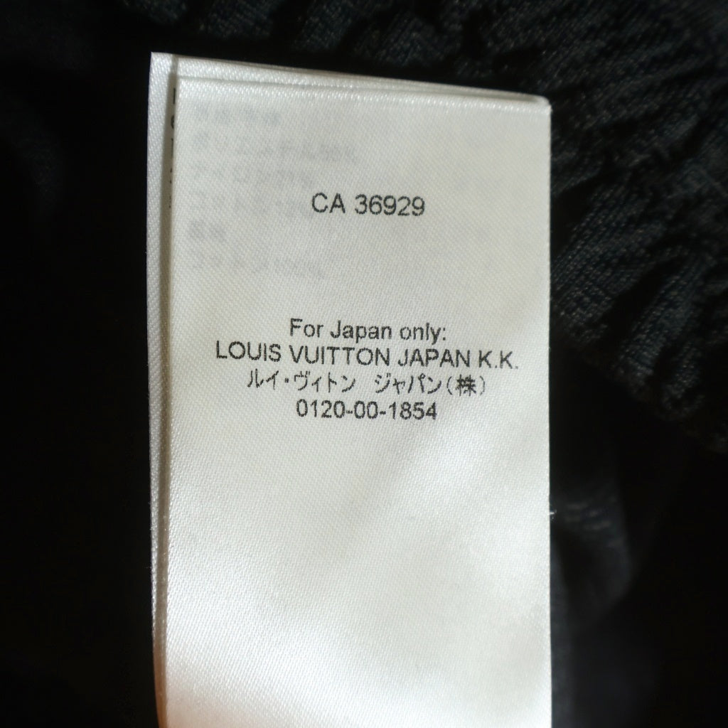 LOUIS VUITTON(ルイヴィトン) 24SS モノグラム エンボス ジョガー トラックパンツ ブラック HJY46W