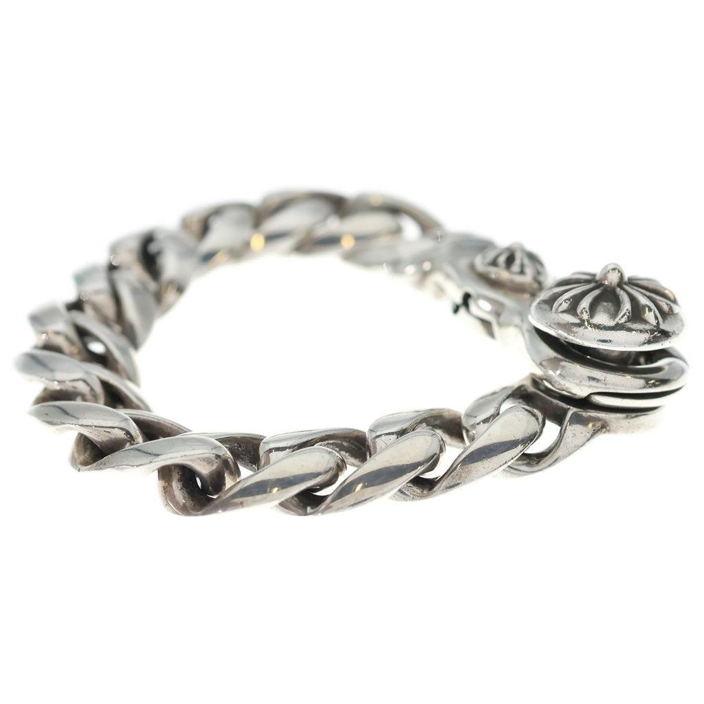 CHROME HEARTS(クロムハーツ) CLSC CHN LNK クラシックリンククリップブレスレット 12リンク シルバー BCA138