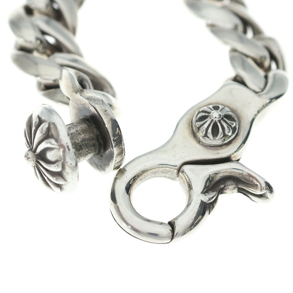 CHROME HEARTS(クロムハーツ) CLSC CHN LNK クラシックリンククリップブレスレット 12リンク シルバー BCA138
