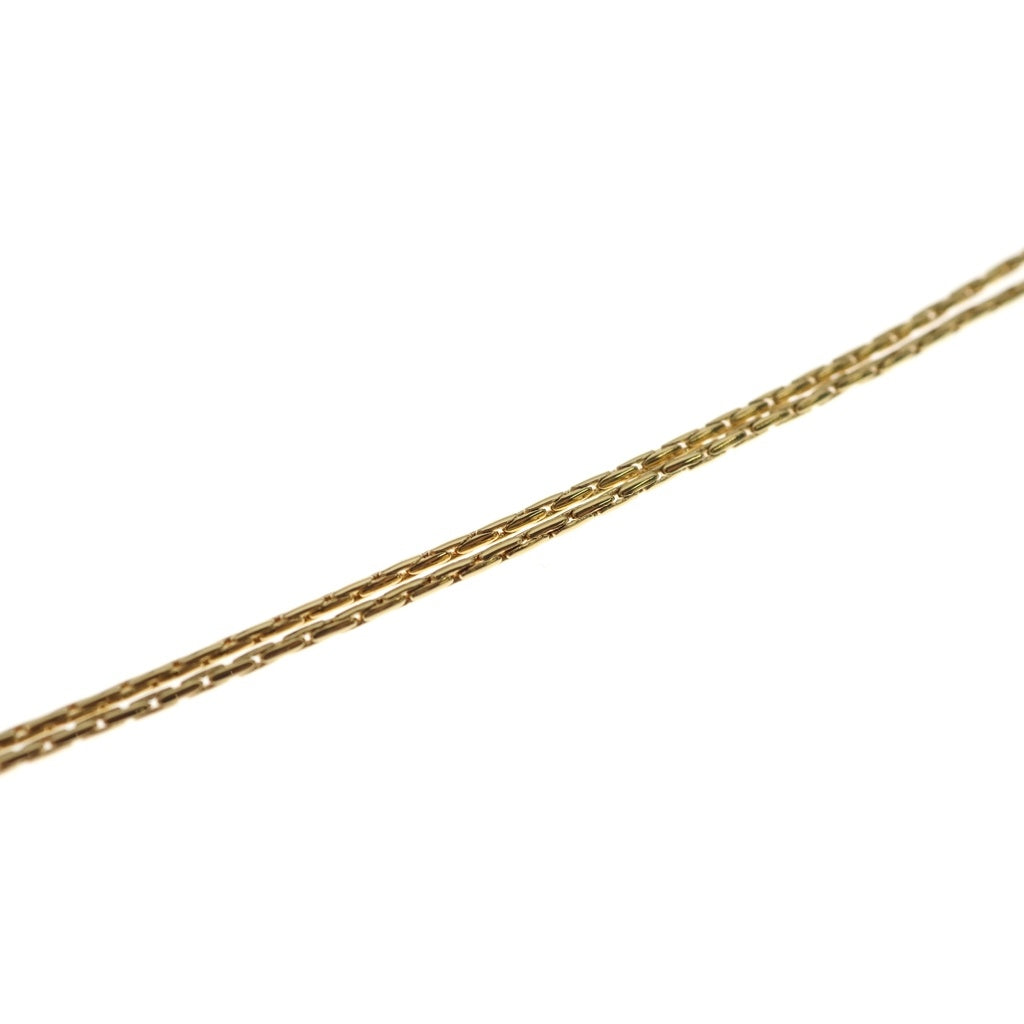 AMI Alexandre Mattiussi(アミアレクサンドルマテュッシ) AMI DE COEUR CHAIN NECKLACE ロゴ チェーン ネックレス ゴールド UJW916 レディース