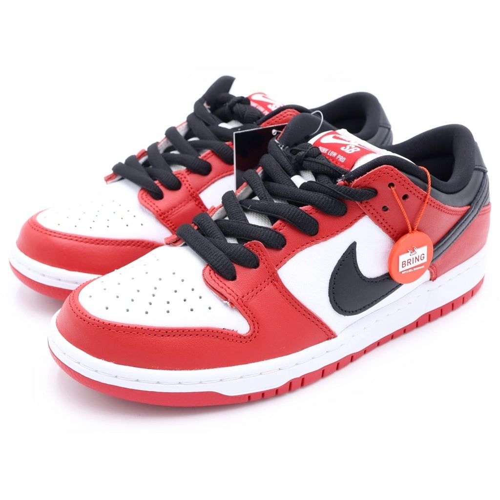 NIKE SB(ナイキエスビー) Dunk Low Pro J-Pack Chicago エスビーダンクロー ジェイパックシカゴ ローカットスニーカー シューズ BQ6817-600 ホワイト/レッド US8.5/26.5cm
