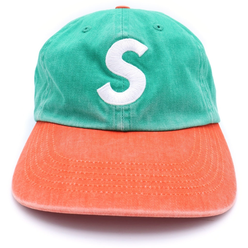 SUPREME(シュプリーム) 25AW Pigment Coated 2-Tone S Logo 6-Panel キャップ マルチカラー