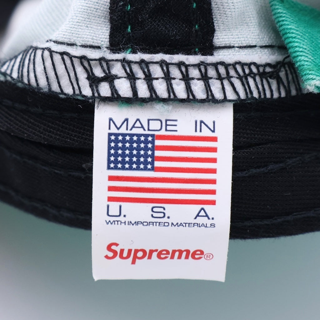 SUPREME(シュプリーム) 25AW Pigment Coated 2-Tone S Logo 6-Panel キャップ マルチカラー