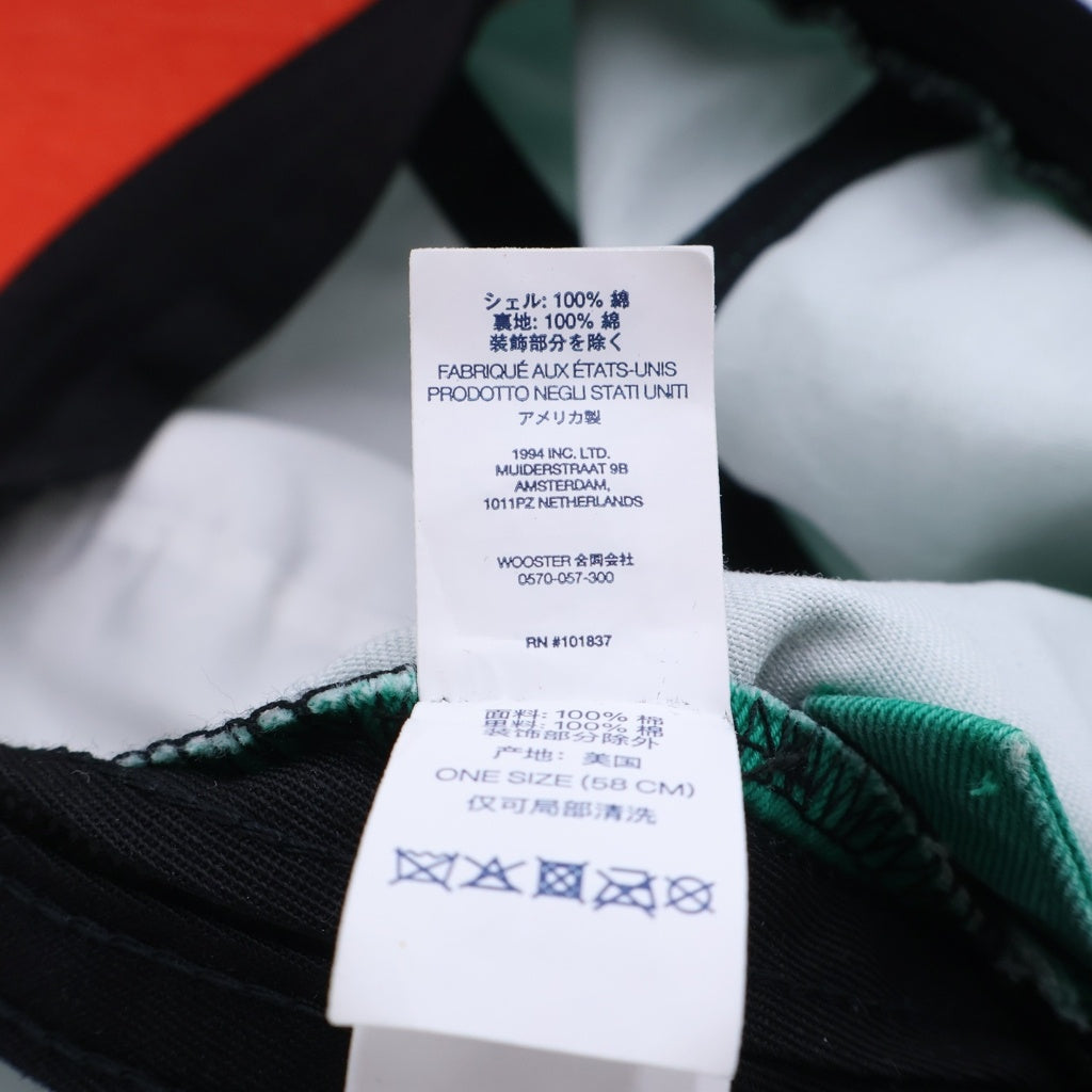 SUPREME(シュプリーム) 25AW Pigment Coated 2-Tone S Logo 6-Panel キャップ マルチカラー