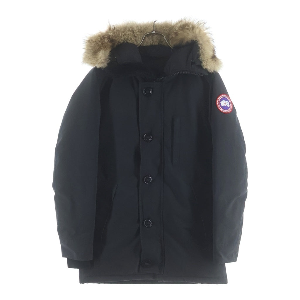 CANADA GOOSE(カナダグース) JASPER ジャスパー ファーフード付き ダウンジャケット ブラック 3438JM