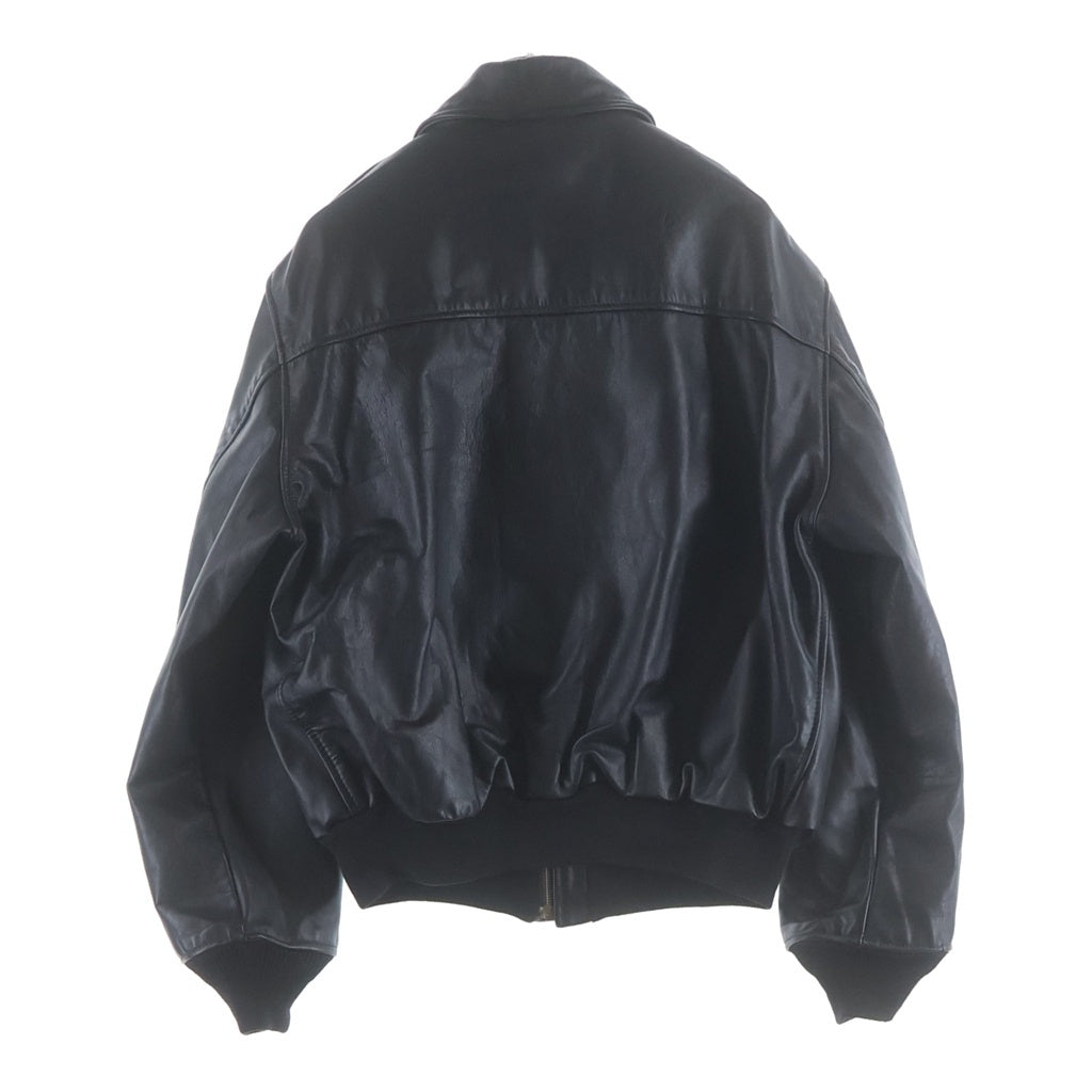 VINTAGE(ヴィンテージ) ORCHARD オーチャード U.S. ARMY AIRFORCE TYPE A2 LEATHER FLIGHT JACKET レザーフライトジャケット ジップアップブルゾン ブラック