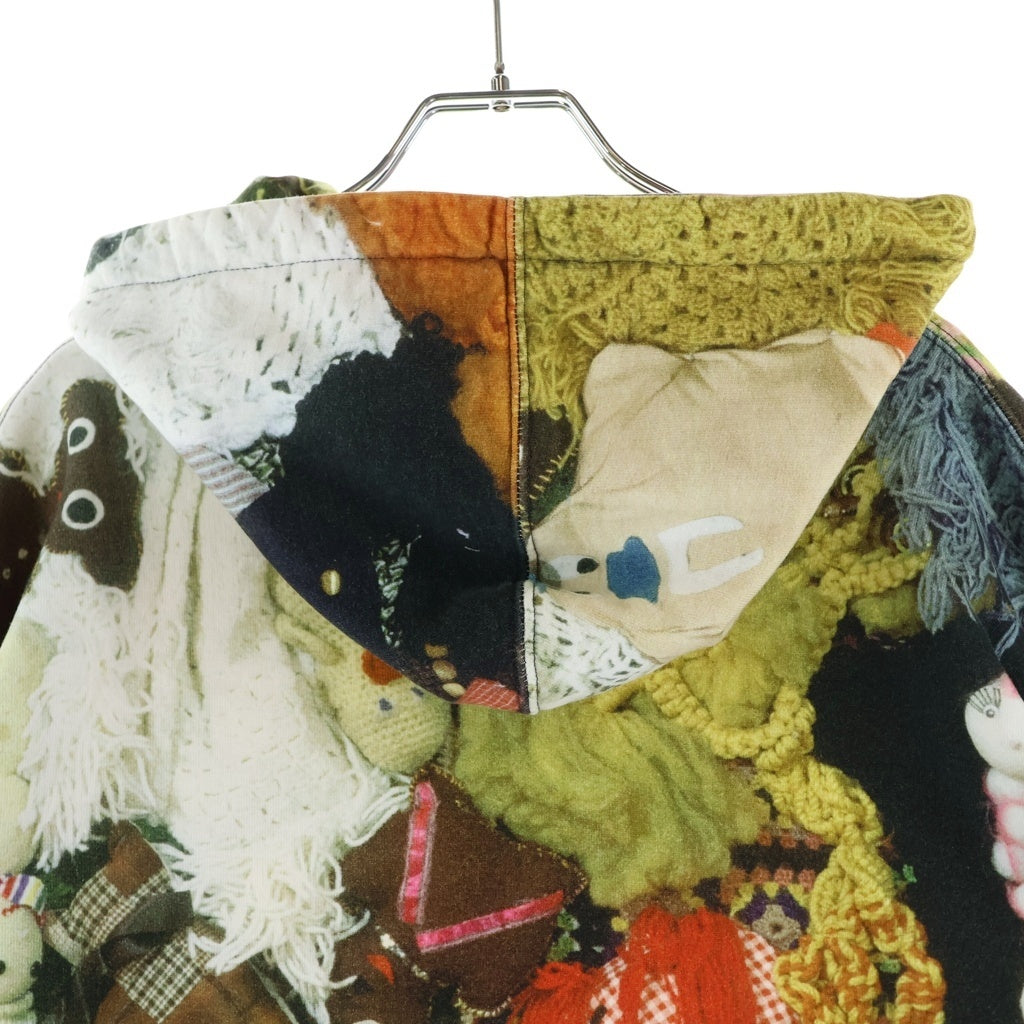 SUPREME(シュプリーム) 18AW xMike Kelley More Love Hours Hoodie マイクケリー モアラブアワーズ 総柄 フーディー プルオーバーパーカー マルチカラー