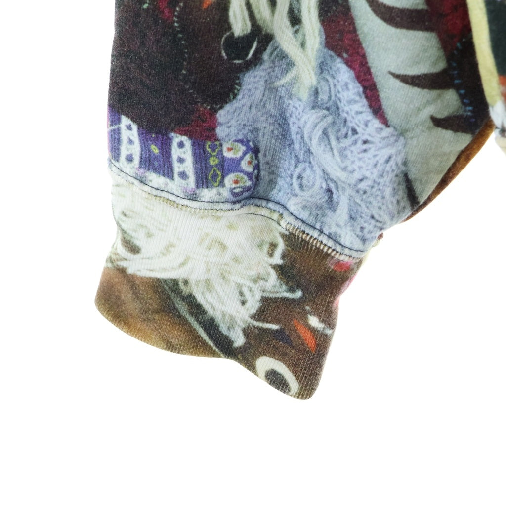 SUPREME(シュプリーム) 18AW xMike Kelley More Love Hours Hoodie マイクケリー モアラブアワーズ 総柄 フーディー プルオーバーパーカー マルチカラー