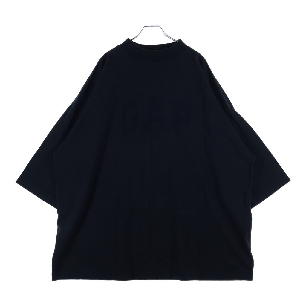 Yeezy Gap Engineered by Balenciaga(イージー ギャップ エンジニアードバイ バレンシアガ) CROP DOVE NO SEAM TEE クルーネック半袖Tシャツカットソー ブラック 719615 TMVQ2