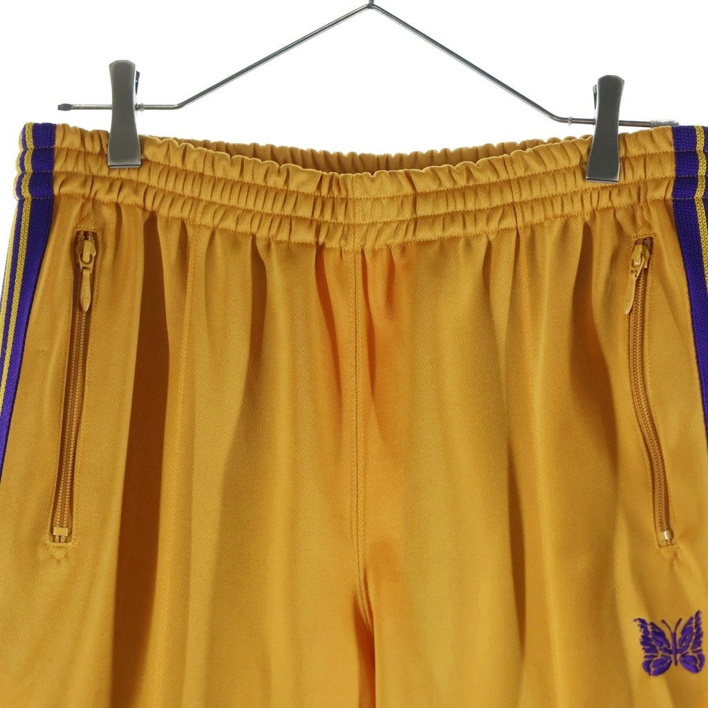Needles(ニードルス) 22SS TRACK PANT POLY SMOOTH サイドライン トラックパンツ オレンジ KP220