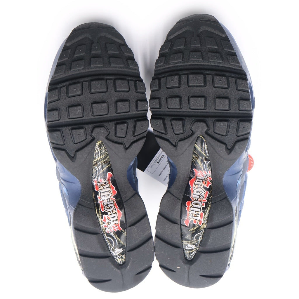 NIKE(ナイキ) ×遊戯王 Air Max 95 Air Muscle/Joey エアマックス95 エアマッスル/ジョーイ ローカットスニーカー ブルー US9/27cm II7404-400