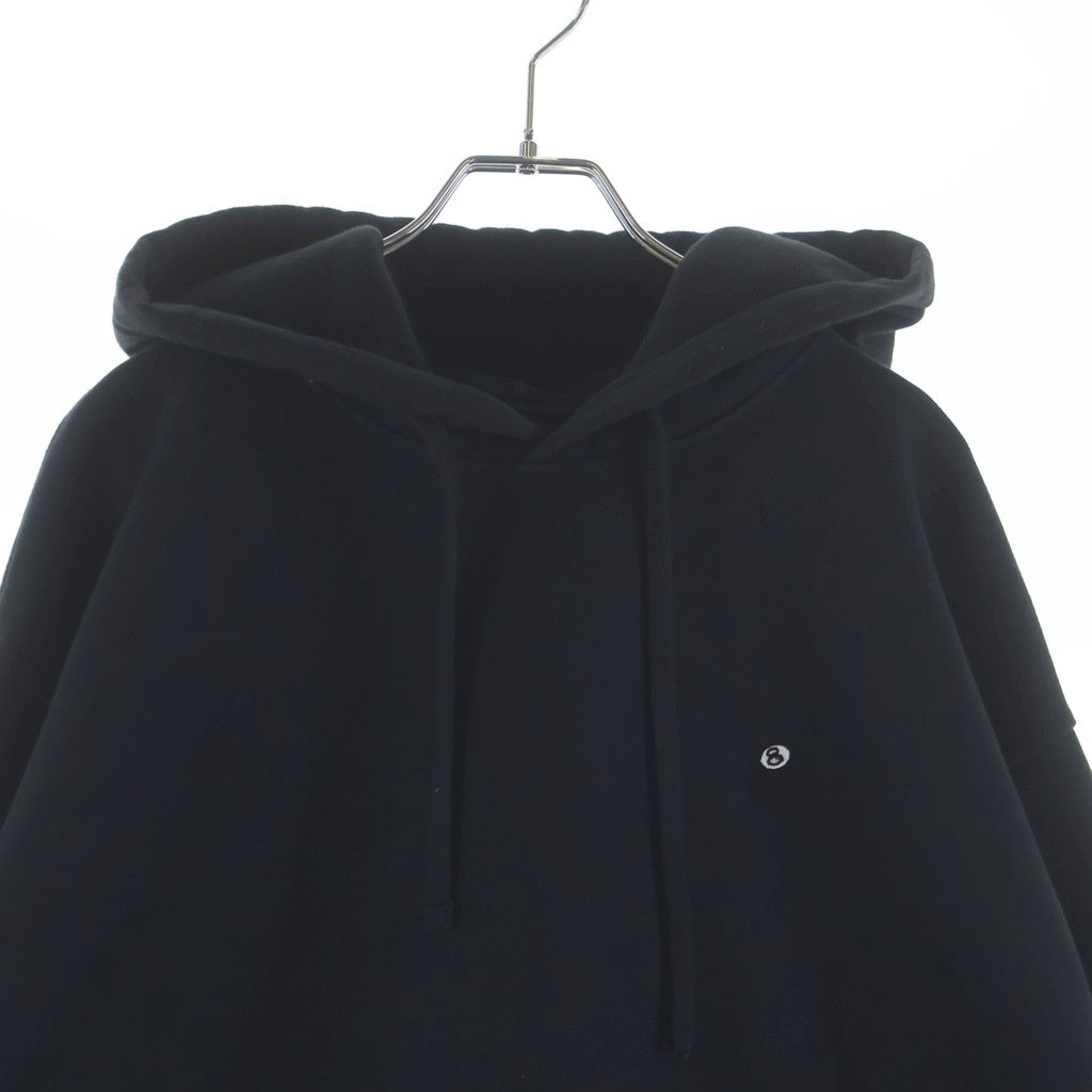 STUSSY(ステューシー) 8ball hooded sweat shirt プルオーバーパーカー ブラック