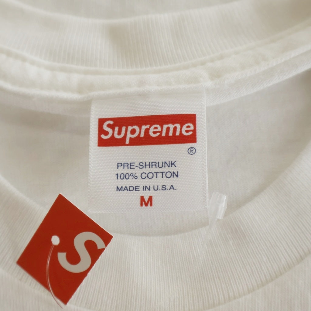 SUPREME(シュプリーム) 20SS Rammellzee TEE フロントプリント クルーネック 半袖Tシャツ ホワイト