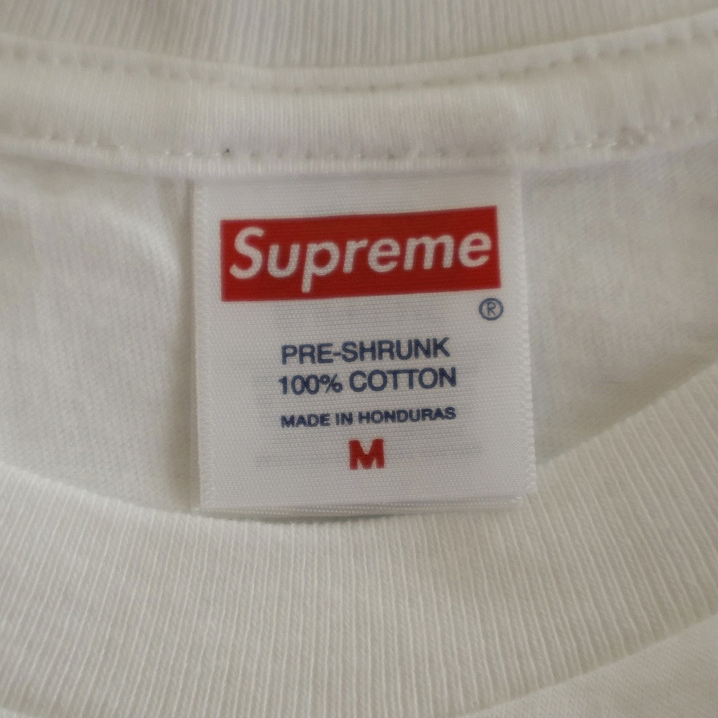 SUPREME(シュプリーム) 25SS Beaf Tee フロントプリント クルーネック 半袖Tシャツ ホワイト
