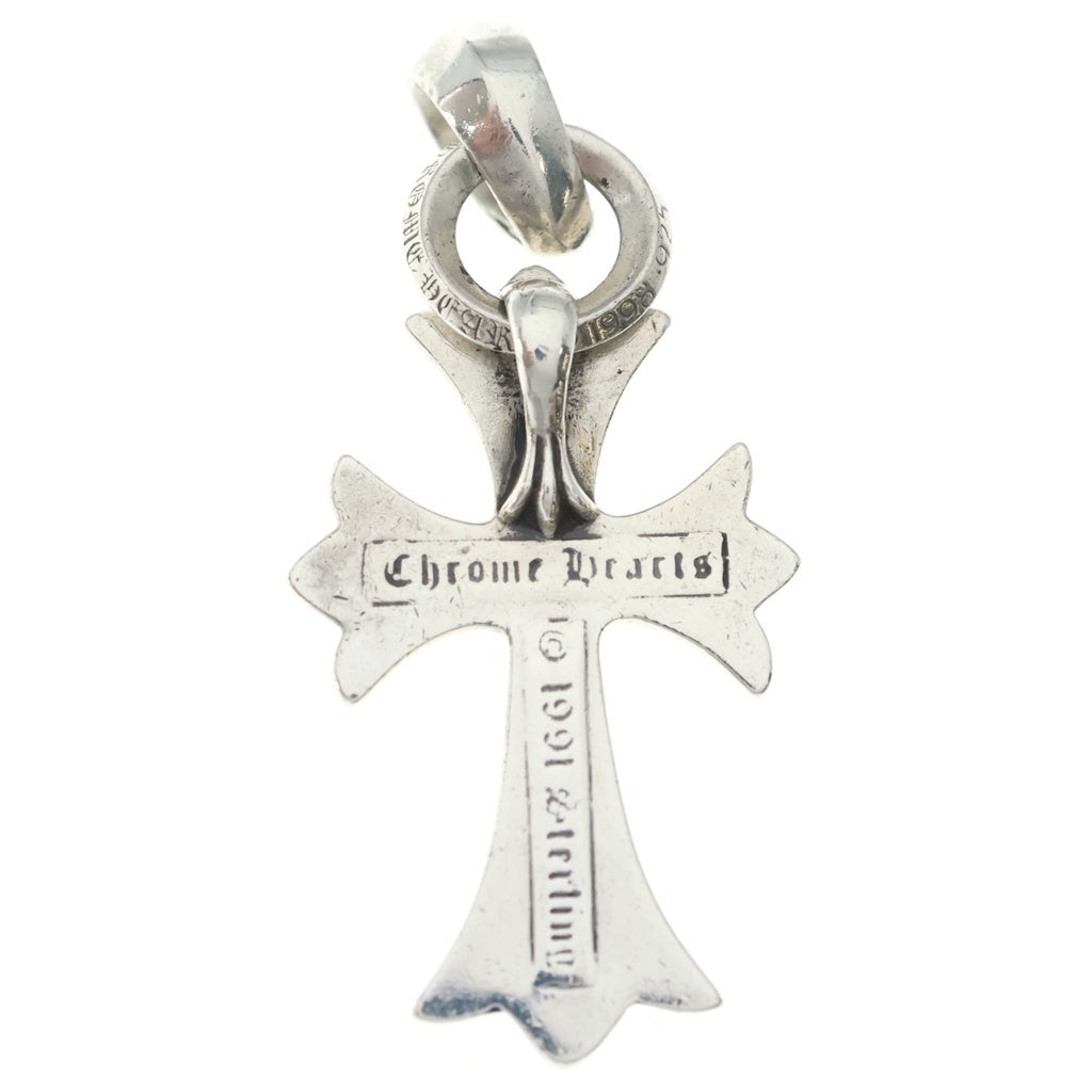 CHROME HEARTS(クロムハーツ) CH CRS SML W/BALE Wベイル スモールCHクロス ペンダントトップ シルバー BCA218