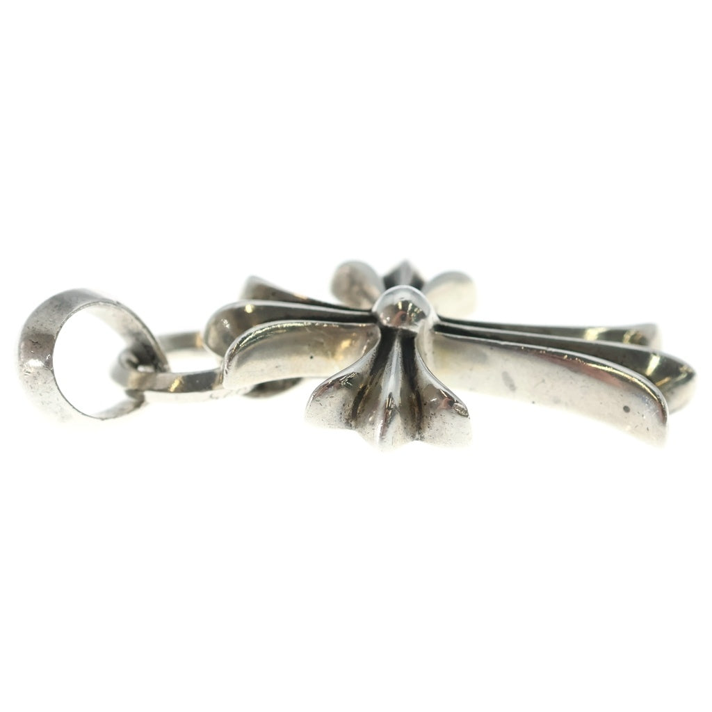 CHROME HEARTS(クロムハーツ) CH CRS SML W/BALE Wベイル スモールCHクロス ペンダントトップ シルバー BCA218