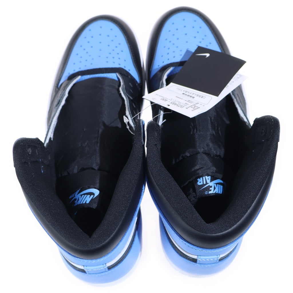 NIKE(ナイキ) AIR JORDAN 1 RETRO HI OG UNIVERSITY BLUE DZ5485-400 エアジョーダン1ハイOG ユニバーシティブルー ハイカットスニーカー ホワイト/ブルー US10/28cm