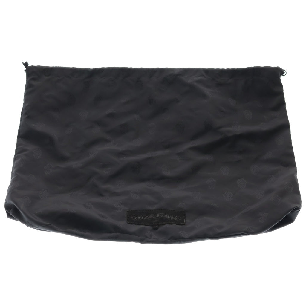 CHROME HEARTS(クロムハーツ) BRF CLL TRBK STRP ブリーフケース ビジネスバッグ 2way レザー クロスパッチ ブラック