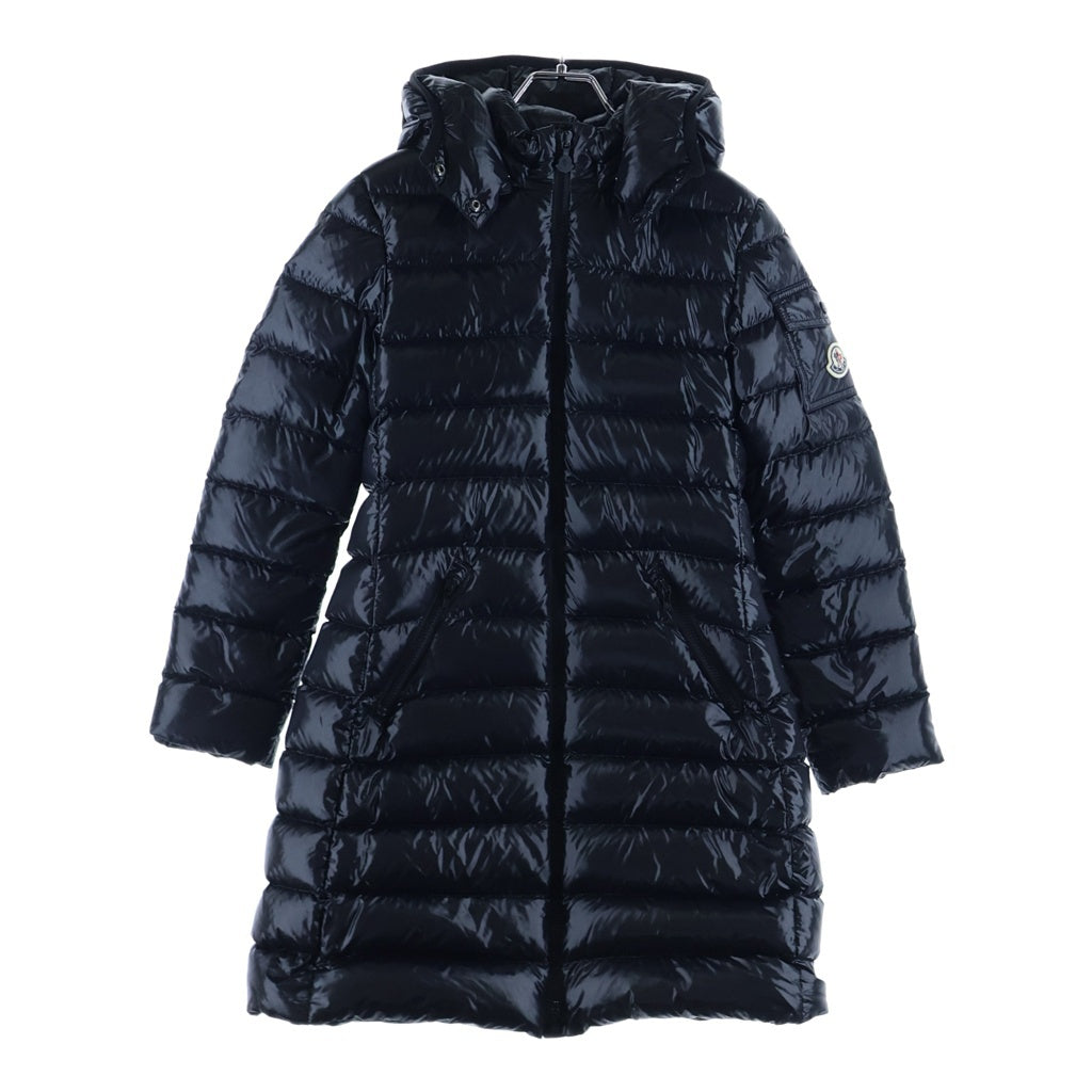 MONCLER(モンクレール) 23AW MOKA モカ フーデッド ジップアップ ダウン ロング ジャケット コート ブラック I29541C50110 68950 レディース