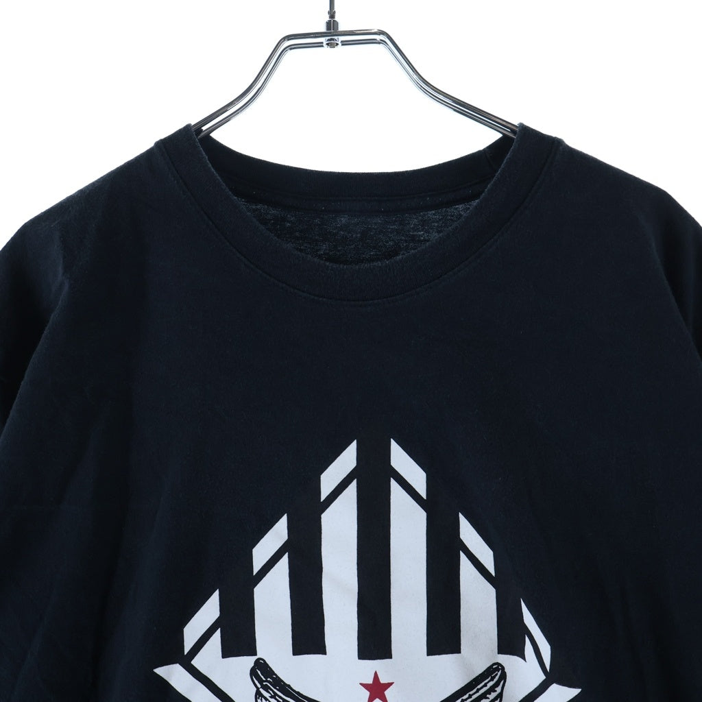 CHROME HEARTS(クロムハーツ) FOTI S/S TEE マハリアプリント クルーネック 半袖Tシャツ ブラック