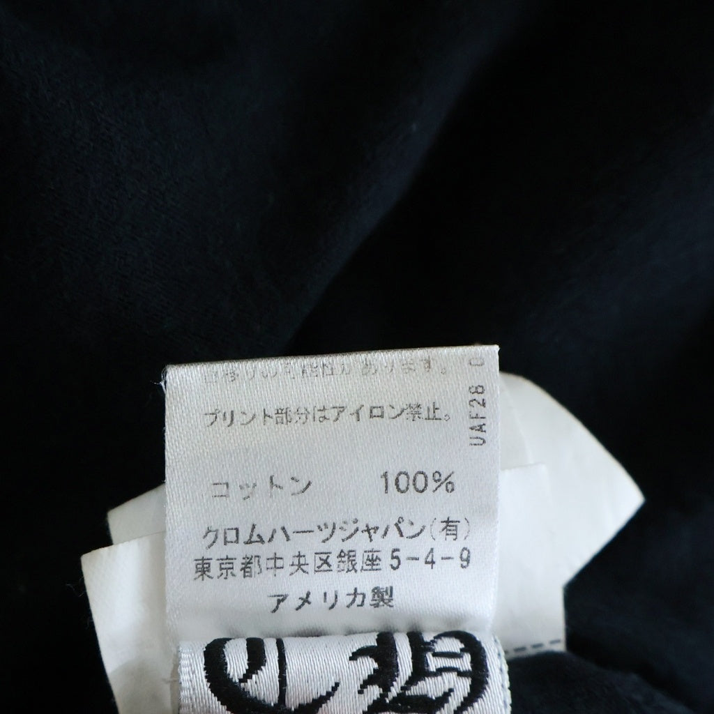 CHROME HEARTS(クロムハーツ) FOTI S/S TEE マハリアプリント クルーネック 半袖Tシャツ ブラック