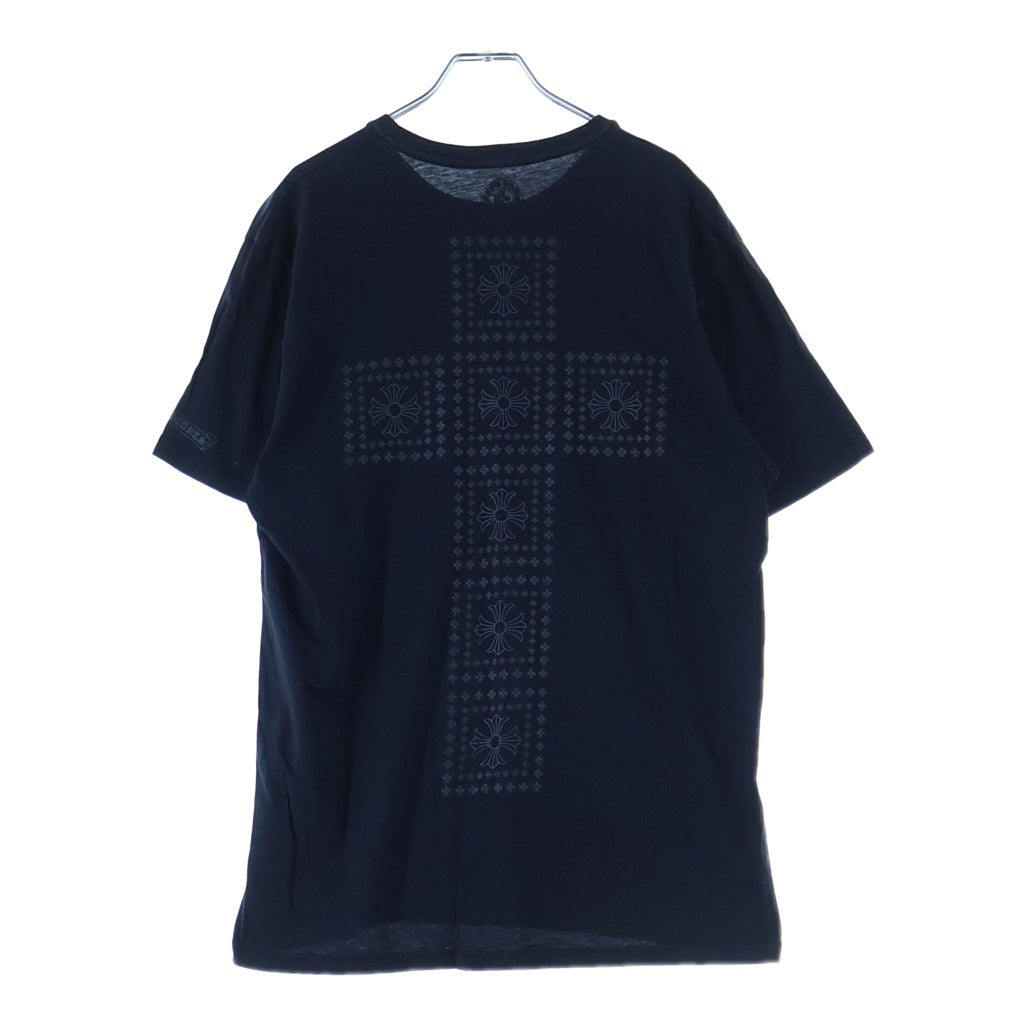 CHROME HEARTS(クロムハーツ) CH PLUS S/S TEE バックCHプラスプリント クルーネック 半袖Tシャツ ブラック