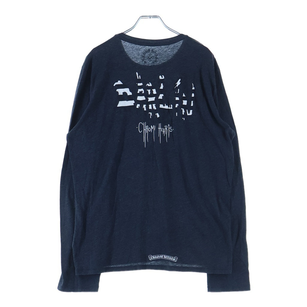 CHROME HEARTS(クロムハーツ) MATTY BOY DARLIN マッティボーイ ダーリン クルーネック 長袖Tシャツ グレー