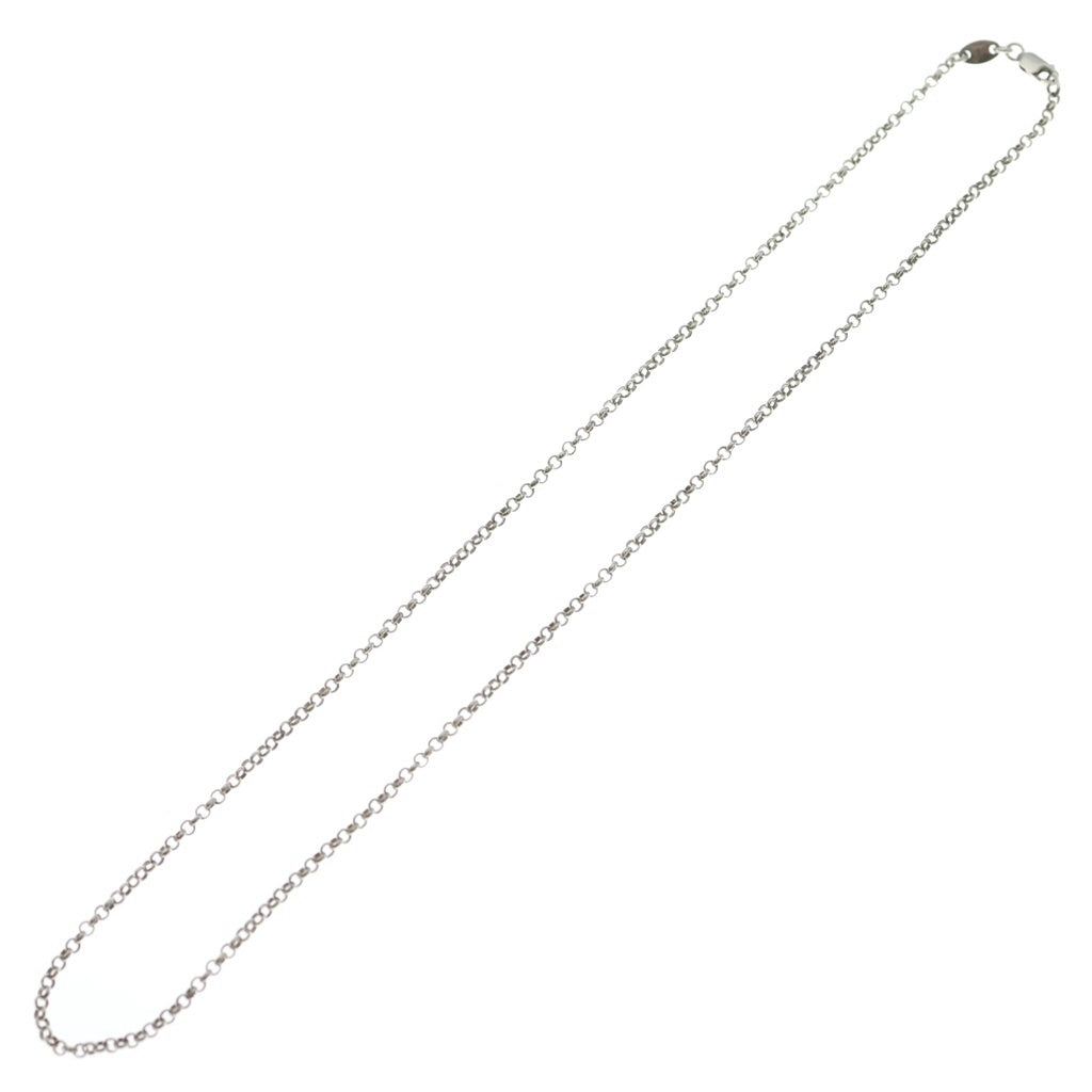 CHROME HEARTS(クロムハーツ) NECKCHAIN R18 ロールチェーンネックレス 18inch シルバー BCA083