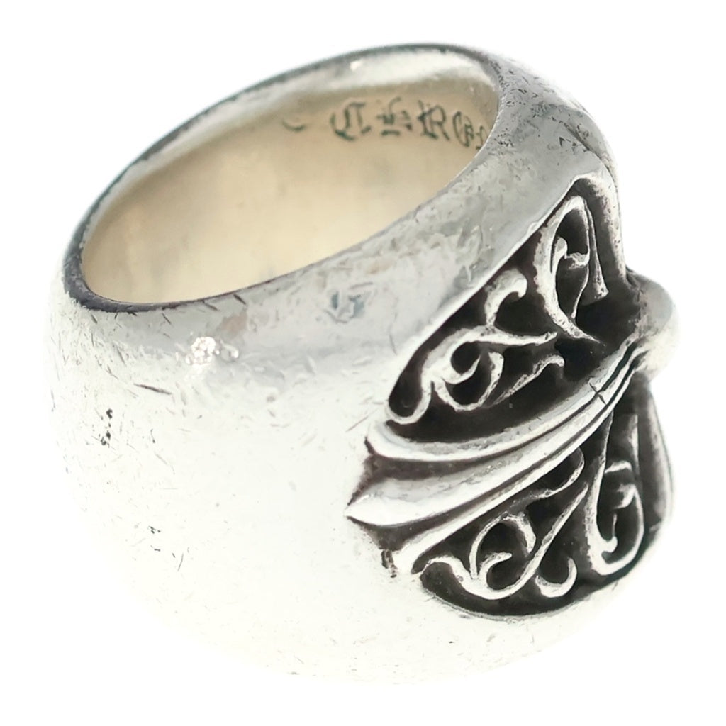 CHROME HEARTS(クロムハーツ) CLASSIC OVAL クラシックオーバルクロス リング シルバー BCA340