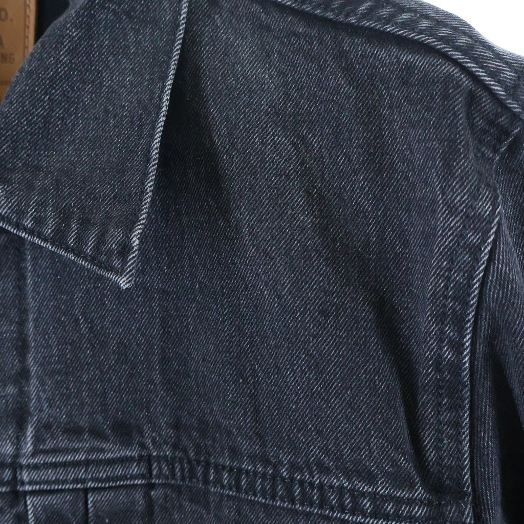 Levi's premium(リーバイスプレミアム) 30th 別注 Type 1 Trucker Jacket トラッカージャケット デニムジャケット ジージャン ブラック PC9-0022Q-0000
